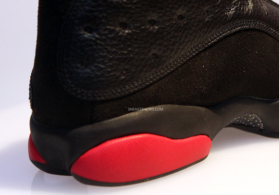 Air Jordan 13 Retro Black Varsity Red 12