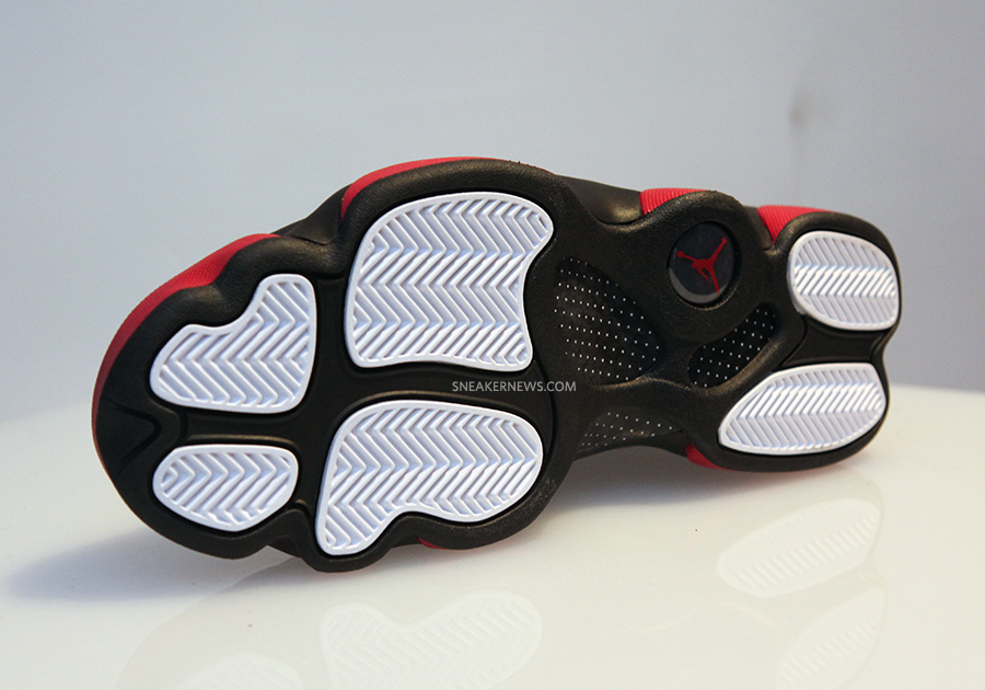 Air Jordan 13 Retro Black Varsity Red 6