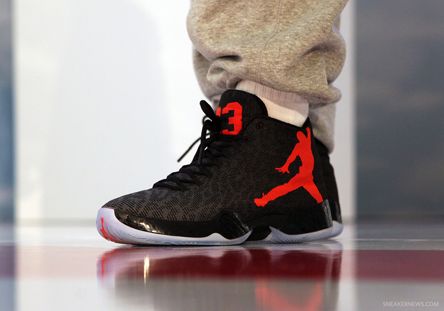 Air Jordan 29 Black Team Orange Dark Grey 1