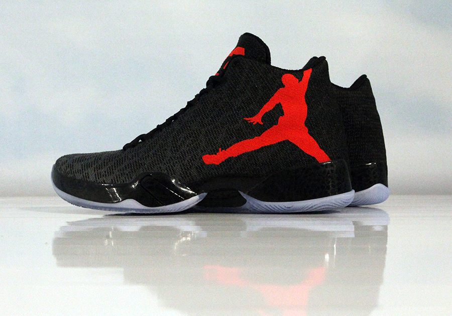 Air Jordan 29 Black Team Orange Dark Grey 3