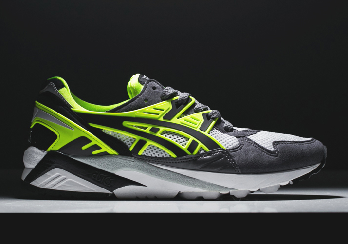 Asics Gel Kayano Trainer - Grey - Black - Neon