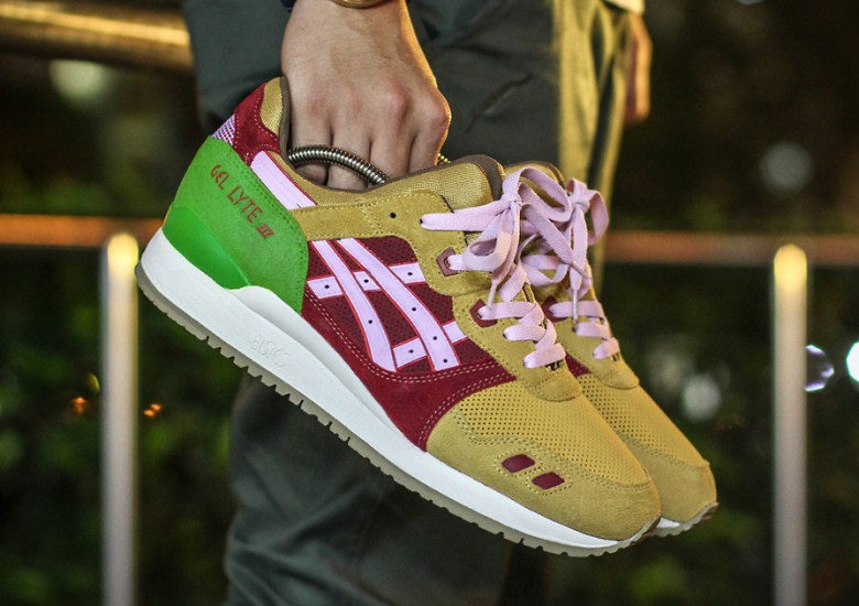 Asics Gel Lyte III “Burger” Custom by Jon Timbre