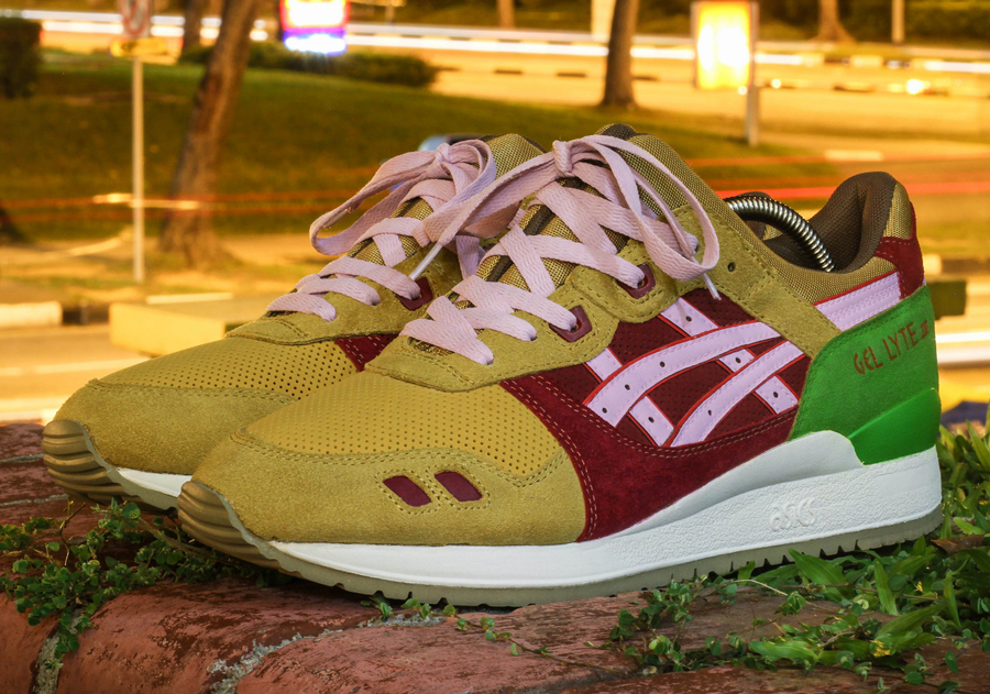 Asics Gel Lyte Iii Burger Custom Jon Timbre 1