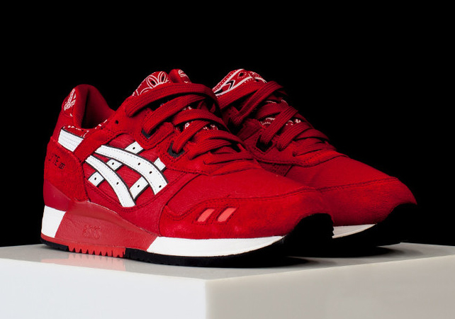 Asics Gel Lyte III "Red Bandana" - Available