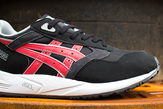 Asics Gel Saga Black Burgundy 03