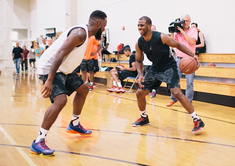 Chris Paul Tests Out The Jordan CP3.VIII