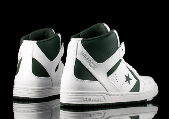 Converse Weapon Mid White Green 01