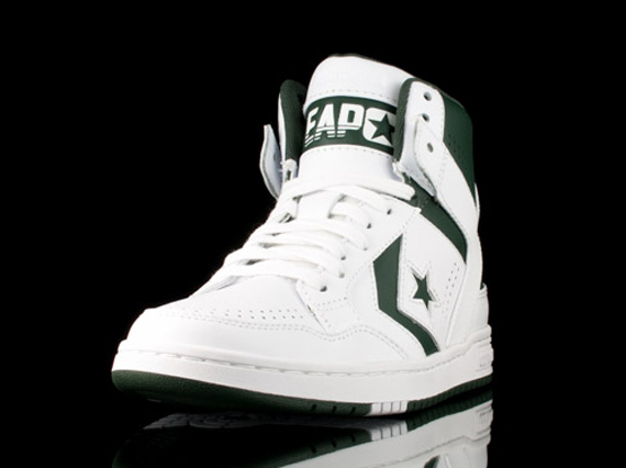 Converse Weapon Mid White Green 03