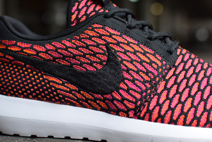 Flyknit Roshe Run Fireberry 05