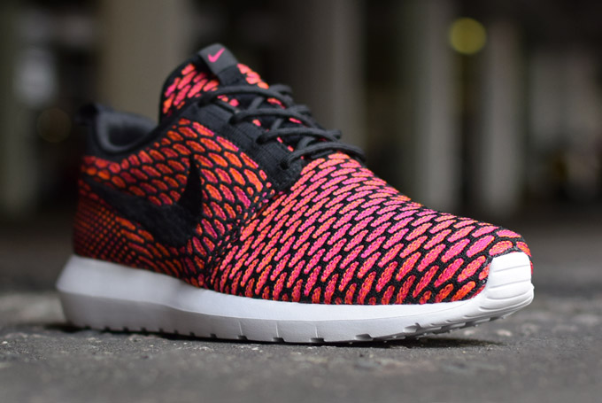Flyknit Roshe Run Fireberry 06