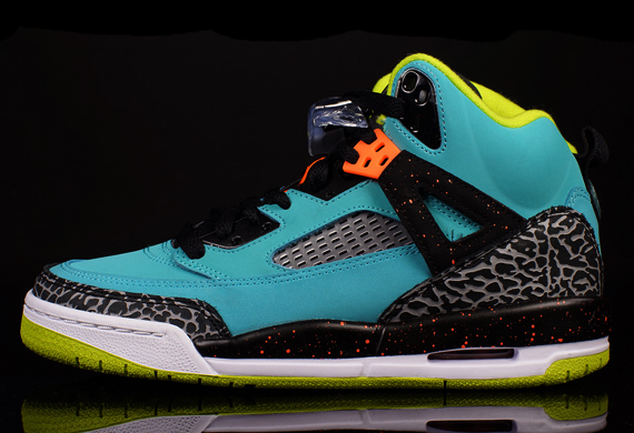 Jordan Spiz'ike GS - Turquoise - Dusty Cactus - Hyper Crimson