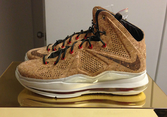 Nike LeBron 10 “Cork” – Gold Package on eBay