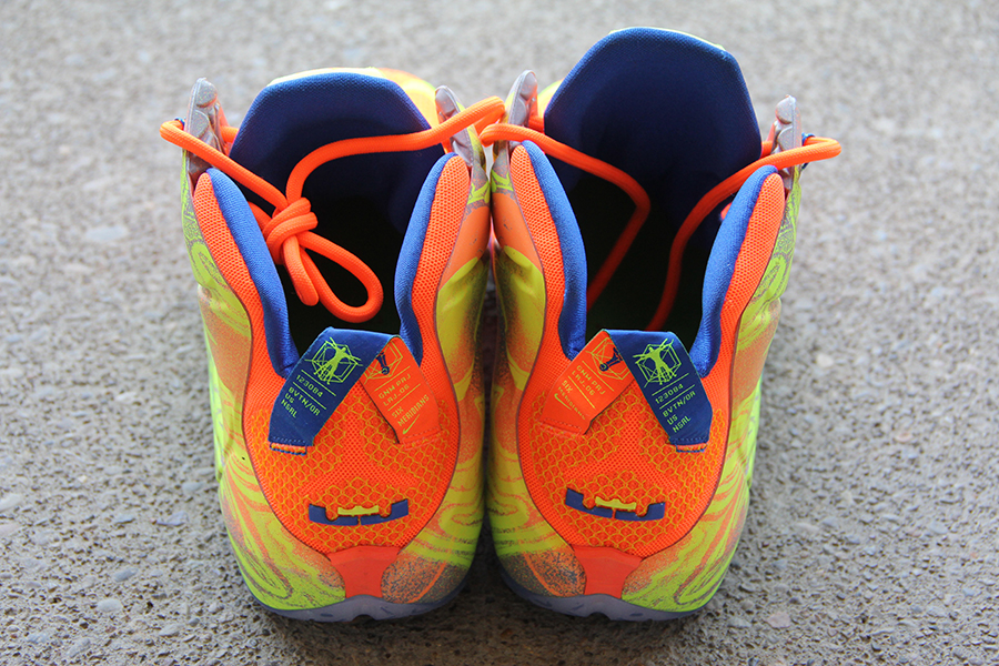 Lebron 12 Orange Volt 6