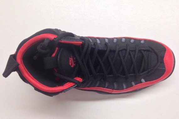 Nike Air Bakin Gs Black Cool Grey University Red 03