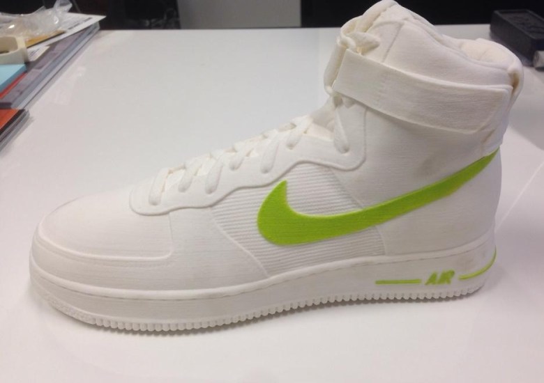 A 3D Printed Nike Air Force 1 High