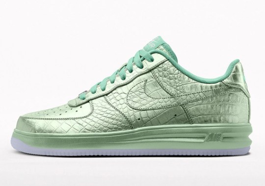 NIKEiD Air Force 1 “Metallic Croc” Option