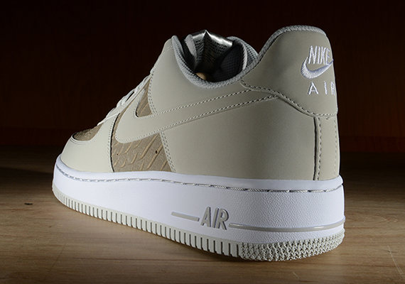 Nike Air Force 1 Low Tan Python 1