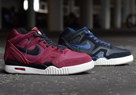 Nike Air Tech Challenge II “Burgundy” + “Navy”