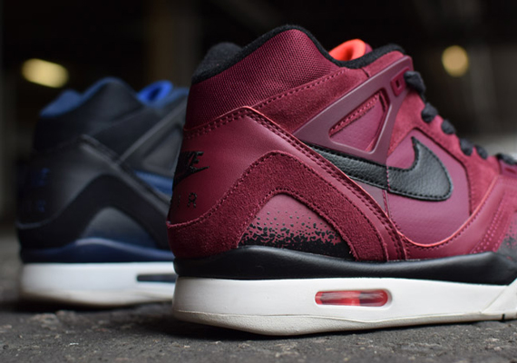 Nike Air Tech Challenge Ii Navy Burgundy 5