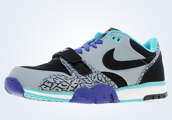 Nike Air Trainer 1 Low “Elephant” – Grey – Black – Purple