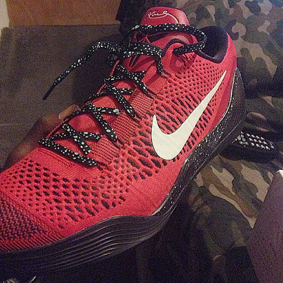 Nike Kobe 9 Elite Low University Red Black