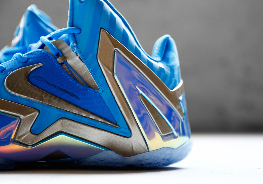 Nike Lebron 11 Elite Blue Silver Releasing 5