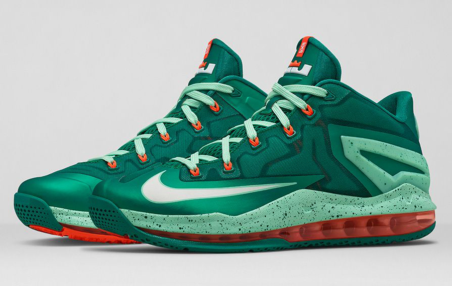 Nike LeBron 11 Low "Mystic Green" - Nikestore Release Info