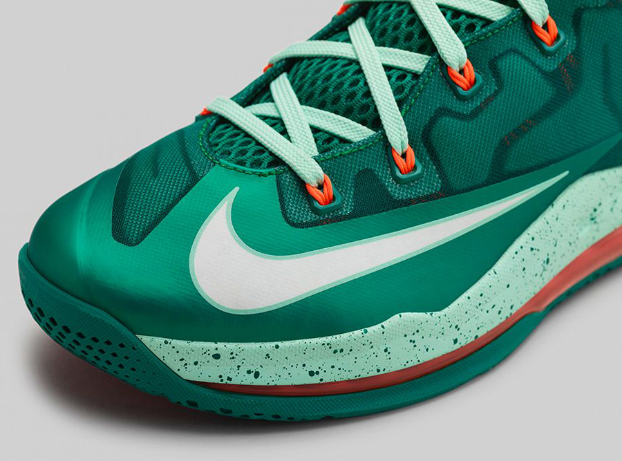 Nike Lebron 11 Low Mystic Green Release 3