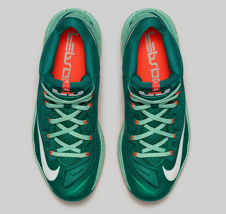 Nike Lebron 11 Low Mystic Green Release 5