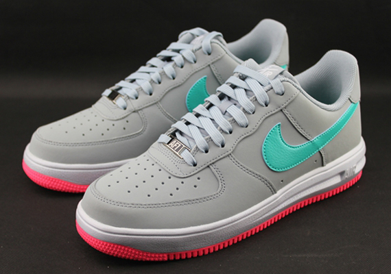 Nike Lunar Force 1 Low - Light Magnet Grey - Hyper Jade