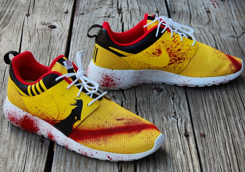 Nike Roshe Run “Kill Bill” Custom by GourmetKickz