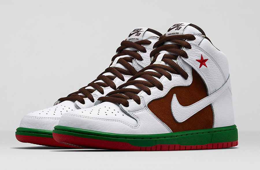 Nike Sb Dunk High Cali 31st State 7