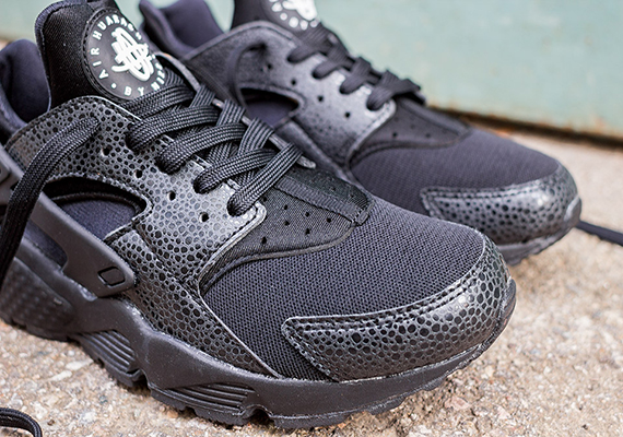 Nike Womens Air Huarache Black Safari 6