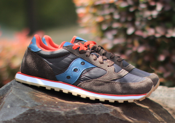 Saucony Jazz – Brown – Orange – Blue