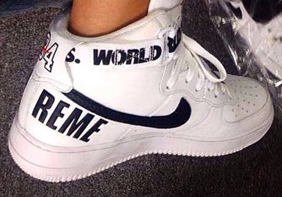 Supreme Air Force 1 High White