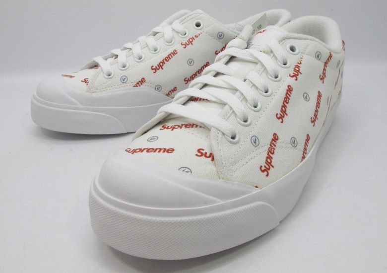 Supreme x fragment design x Nike All Court – Unreleased Sample