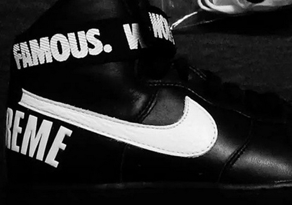 Supreme x Nike Air Force 1 High "Black"