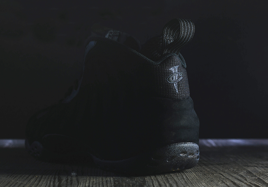 Triple Black Nike Foamposite 1