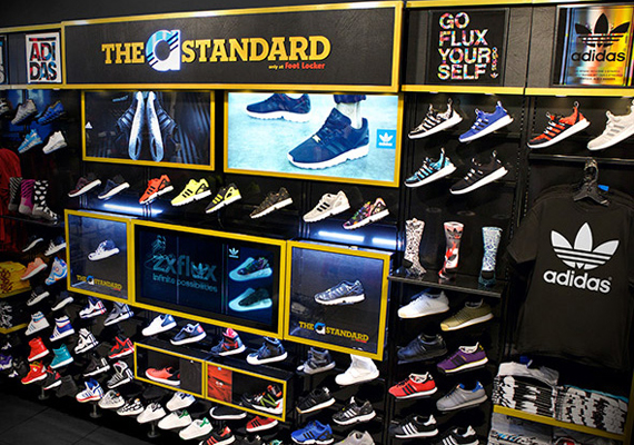 Foot Locker Introduces adidas "The A Standard" Retail Display