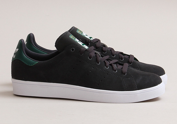 Adidas Sb Stan Smith Vulc Black Forrest Green 01