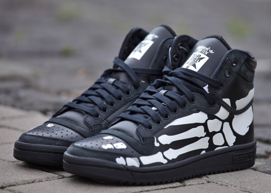 adidas Originals Top Ten Hi "Skeleton"