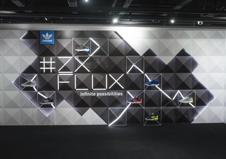 adidas Originals ZX Flux Tech Exhibit at Bait