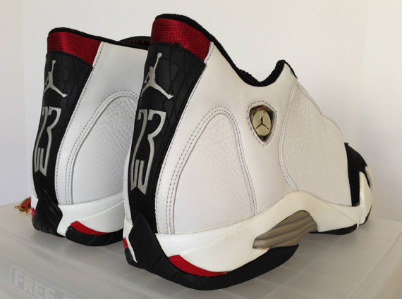 Air Jordan 14 Og Black Toe On Ebay 01