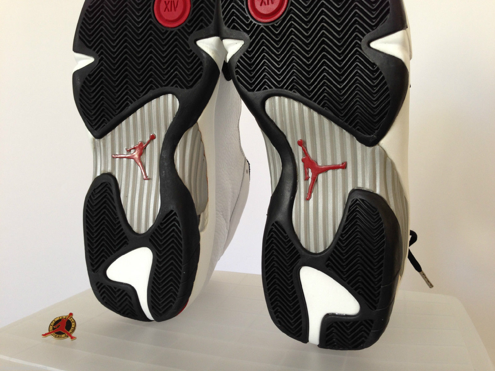 Air Jordan 14 Og Black Toe On Ebay 10