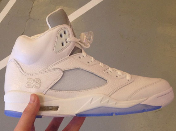 Air Jordan 5 White Ice