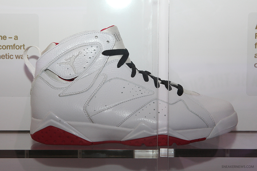 Air Jordan White Red Chicago Wbf 7