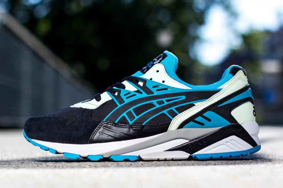 Asics Gel Kayano Trainer Black Atomic Blue 02