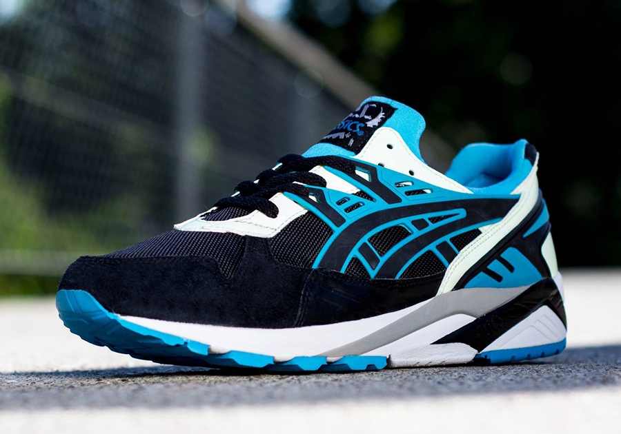 Asics Gel Kayano Trainer Black Atomic Blue