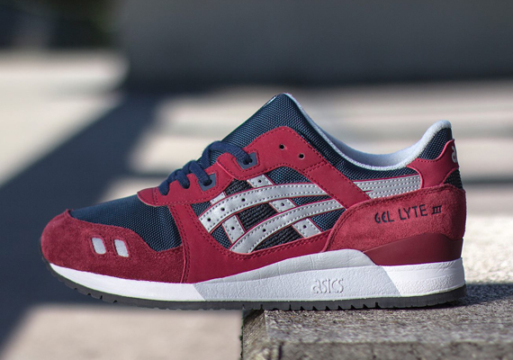 Asics Gel Lyte III - Red - Grey