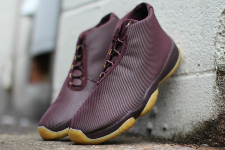 Burgundy Gold Jordan Future 03